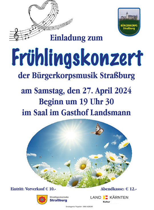 Bürgerkorps Frühlingskonzert
