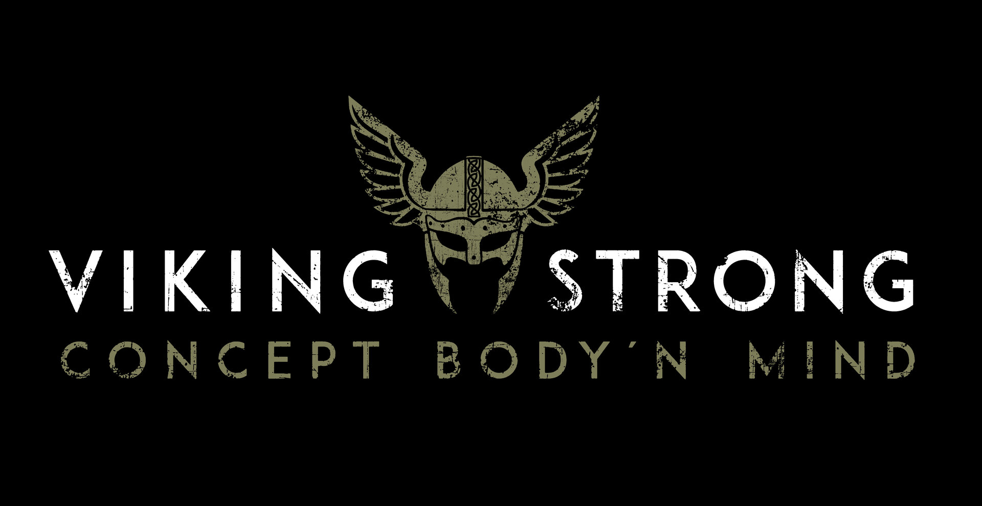 Viking Strong Logo mit Helm und Text "Concept Body'n Mind"